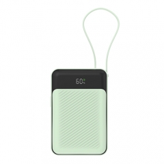 New Arrive 35W Fast Charging Compact 20000mAh with Built-in Cable