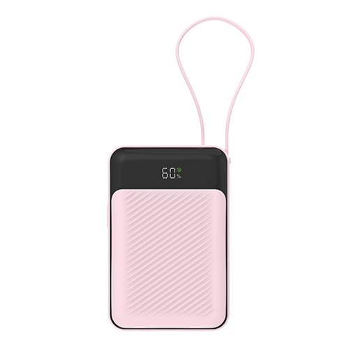 New Arrive 35W Fast Charging Compact 20000mAh with Built-in Cable